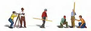 Woodland Scenics A1883 Surveyors HO Gauge Figures