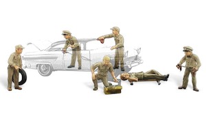 Woodland Scenics A1948 Service Station Attendants HO Gauge Figures