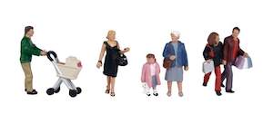 Bachmann Branchline 36-046 Shopping Figures OO Scale Figure set