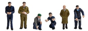 Bachmann Branchline 36-403 Factory Workers & Foreman OO Scale Figure set