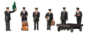 Toy: Bachmann Branchline 36-404 1940/50s Station StaffBachmann Branchline 36-404 1940/50s Station Staff OO Scale Figure set