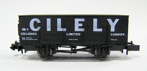 Dapol 2F-038-011 – 20-Ton Steel Mineral Wagon Cilely 12 N Gauge