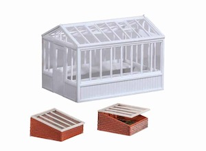 Toy: Wills SS20 Greenhouse & Cold Frames Kit OO Gauge