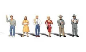 Woodland Scenics A2121 Pedestrians N Gauge Figures