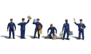 Woodland Scenics A2131 Train Personnel N Gauge Figures