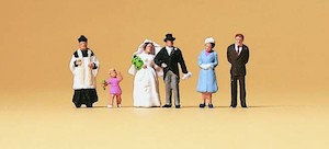 Preiser 79058 Wedding Group Catholic N Gauge Figures