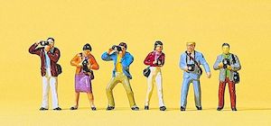 Preiser 10089 Photographers Figure Set HO Scale