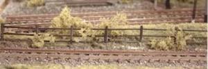 Ratio 217 Lineside Fencing (wood brown)