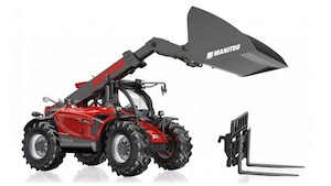 Wiking 077850 Manitou MLT 635 Telescopic Handler 1/32 scale