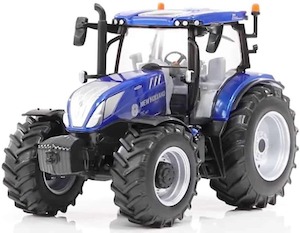 Toy: Britains 43319 New Holland T6.180 Blue Power Tractor