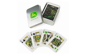 Britains 47415 John Deere Playing Cards – in a tin