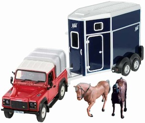 Britains 43239 Land Rover Horse Set