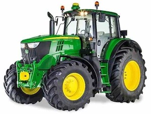 Britains 43150A1John Deere 6195M Tractor