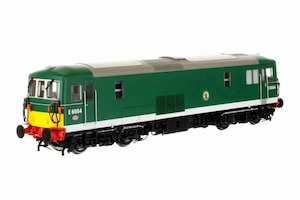 Dapol 4D-006-010 Class 73 BR Green E6004 Grey/Green Sole Bar DCC Ready – OO Gauge