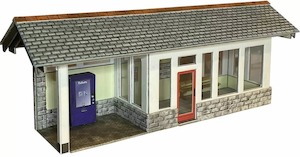 Metcalfe PO323 Modern Platform Shelter OO/HO Scale Kit