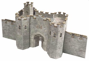 Toy: Metcalfe PN191 Castle Gatehouse N Scale Kit