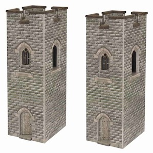 Metcalfe PN192 Watch Towers N Scale Kit