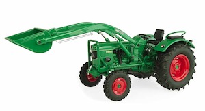 Universal Hobbies UH5254 Deutz D6006 2WD Tractor with Front Loader