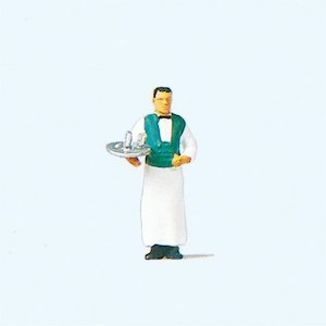 Preiser 28044 Waiter Figure HO Gauge Figures