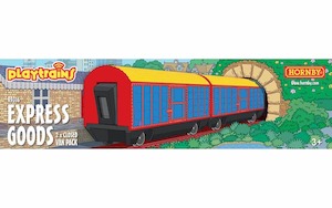 Hornby R9316 Playtrains – Express Goods 2 x Closed Wagon Pack