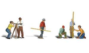 Woodland Scenics A2175 Surveyors N Gauge Figures