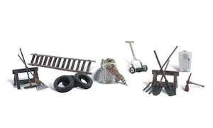 Woodland Scenics A2212 Garage Treasures N Gauge Figures