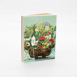 NZ Native Flowers Notebook