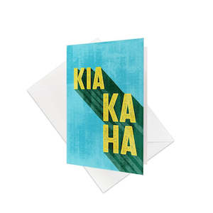 Te Reo Kia Kaha Gift Card & Envelope (6 Pack)