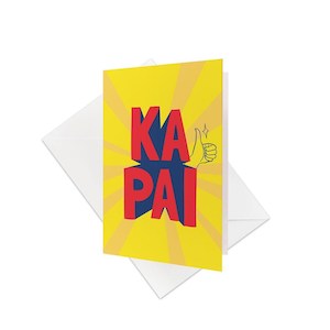 Te Reo Ka Pai Gift Card & Envelope (6 Pack)