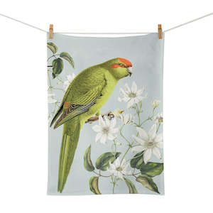 Birds & Botanicals Kakariki Tea Towel