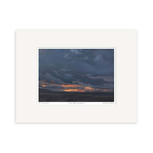 All Artists: Grahame Sydney - Last Light Hawkduns Small Art Print