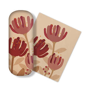 Sale: Raw Pohutukawa Glasses Case