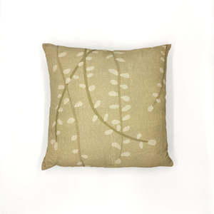 Raw Kowhai Linen Cushion Cover