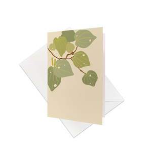 Raw Kawakawa Gift Card & Envelope (6 Pack)