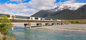 Travel agency: Tranz Alpine Coastal Pacific - Christchurch to Picton 海岸觀景之旅 基督城-皮克頓（單程）KiwiRail - 喜田舒旅