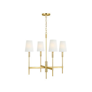 Beckham Classic 4 Light Chandelier by Visual Comfort Generation