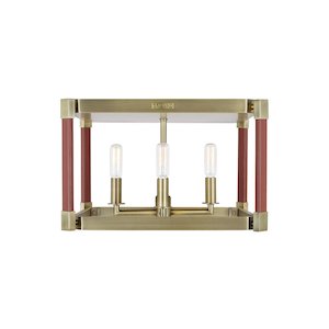 Hadley Flush Mount Ceiling Lantern by Visual Studio Generation