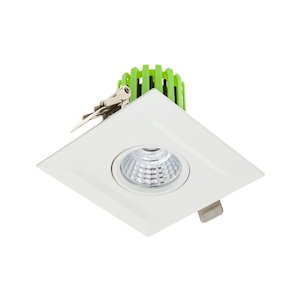 Rae Square Tiltable Recessed Downlight - 12W LED