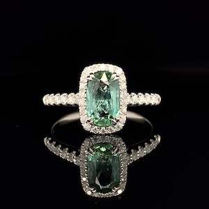 Jewellery: Halo Tourmaline - One of a Kind