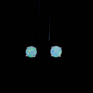 Jewellery: Crystal Opal Earrings