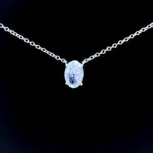 1ct Oval Pendant