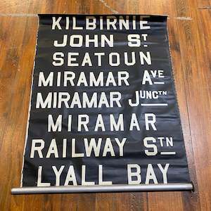 Sold: 44. Wellington Bus Blind