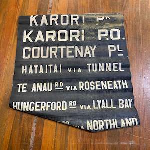 Sold: 43. Wellington Bus Blind