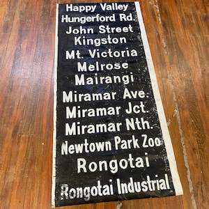 Sold: 38. Wellington Bus Blind