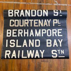 Sold: 36. Wellington Bus Blind