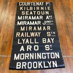 Sold: 35. Wellington Bus Blind