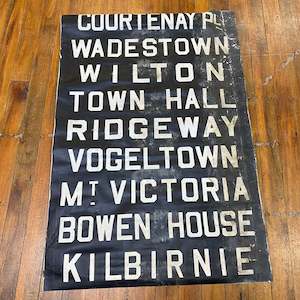 Sold: 30. Wellington Bus Blind