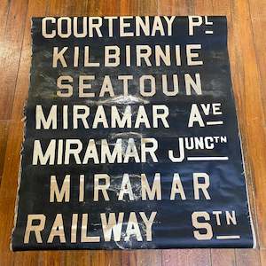 Sold: 27. Wellington Bus Blind