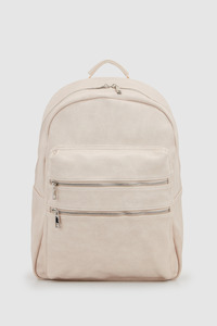 New: Large 3 Zip Compartment Backpack