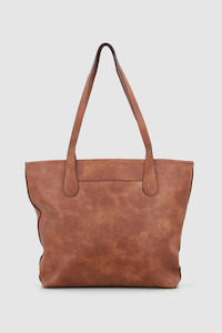 Tab Handle Tote Bag